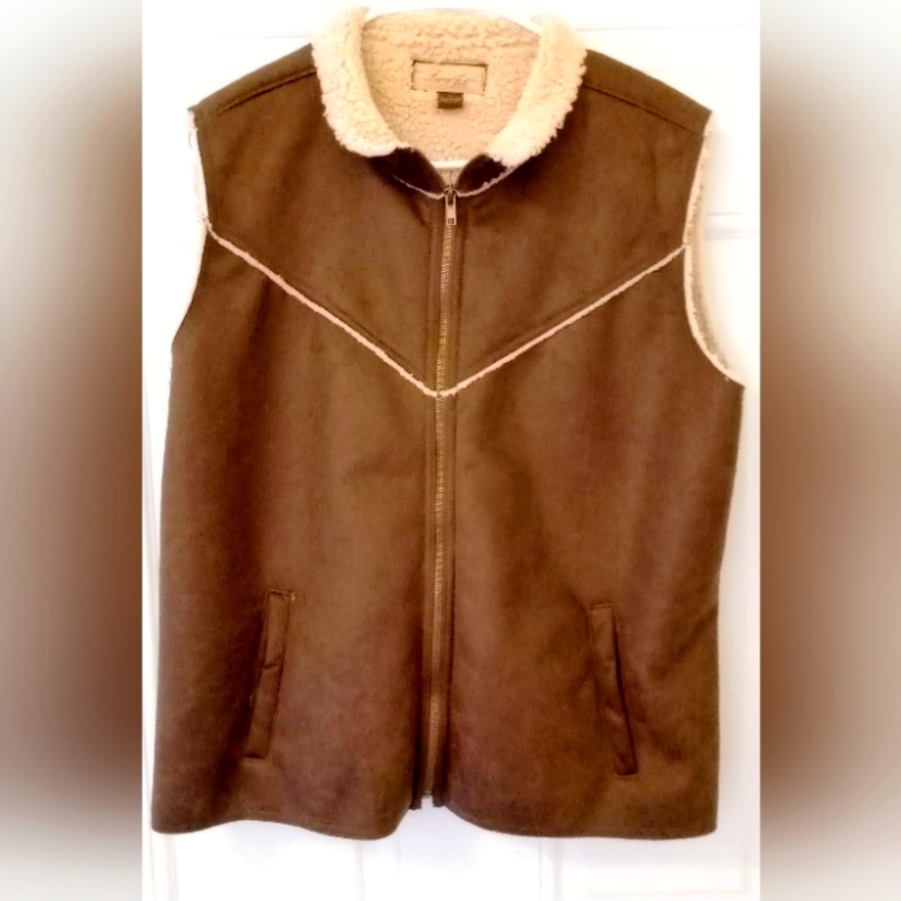 Legacy Falls For Her Brown & Tan Vest Size XL
